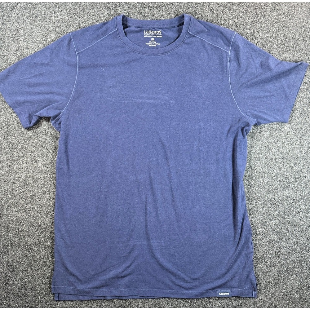 Legends Active Stretch Work Hard Stay Humble T-shirt Men's Blue Size XL